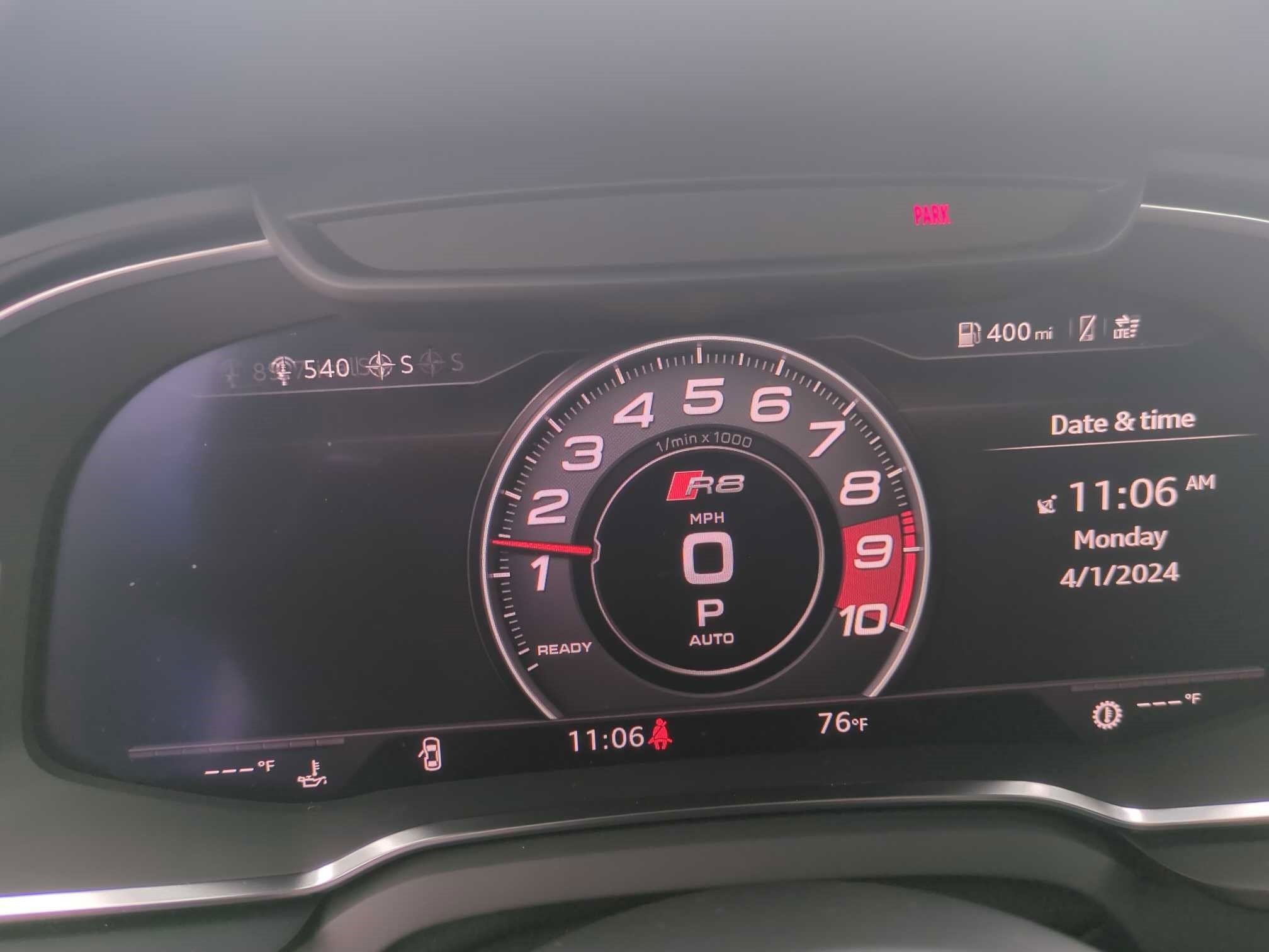 2023 Audi R8 Spyder V10 performance